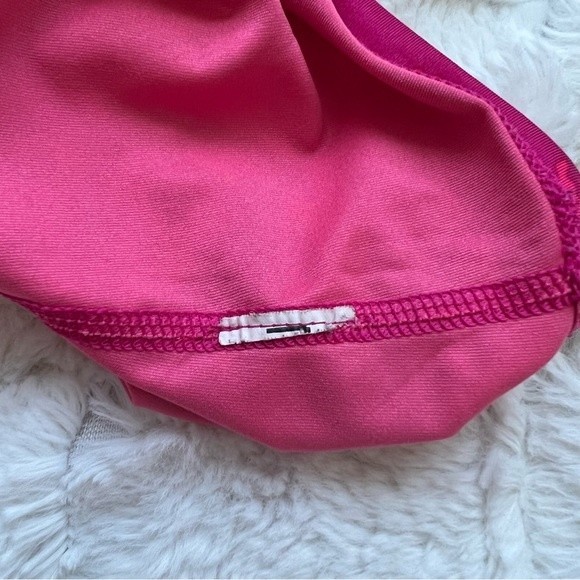 Under Armour Pink Animal Print Fitted Tee M Leopard Heat Gear - Picture 6 of 7